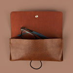 Newell Sunglass Case/ Cover Sienna Front