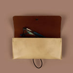Newell Sunglass Case/ Cover Buttermilk front