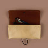 Newell Sunglass Case/ Cover Buttermilk front