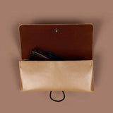 Newell Sunglass Case/ Cover Champagne front