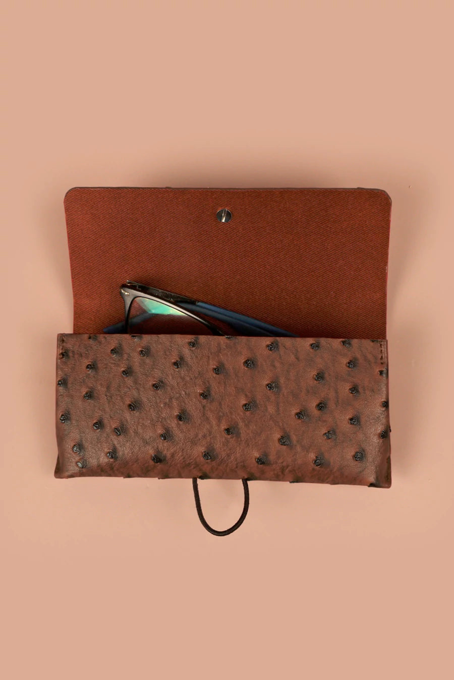 Newell Sunglass Case/ Cover Ost Brown Open