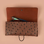 Newell Sunglass Case/ Cover Ost Brown Open
