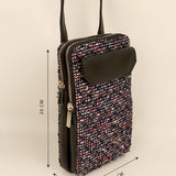 Vertical Handloom Mobile Pouch