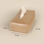 Turch Napkin Case / tissue box cover Champagne Measurement