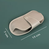 Jace Sunglass Cover Vegan Leather Metal Measurement