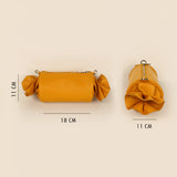 Vegan Leather Women Candy Sling Bag  GoldFish Measurement