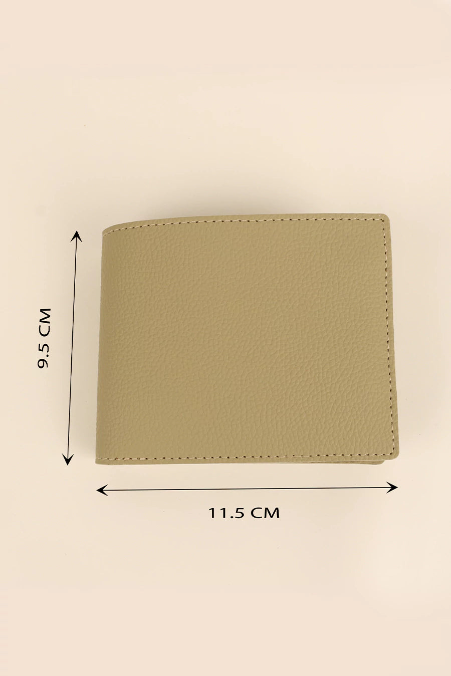 Leonardo Men Vegan Leather Bifold Wallet Gauge Cad