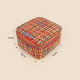 Square Jewellery Case Handloom