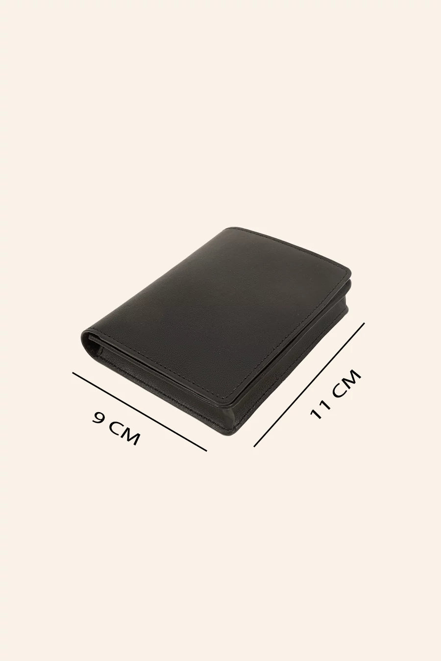 Norton Vegan Leather Stylish Card Holder Vanta Black Cad