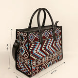 Charlotte Handloom Box Tote Bag