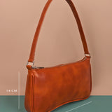 Emily Vegan Leather Women Shoulder Bag Fire Cad