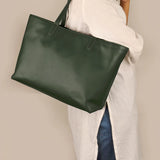 Vegan Leather Diaper Tote Bag Army Model 3