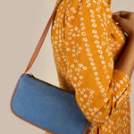 Soft Jute Daily Sling Women Handbag Marine Model 1