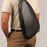 Pickleball Vegan Leather Sling Bag