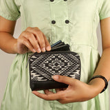 Alexandra Women Handloom Wallet Nero Model 1