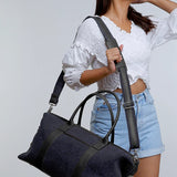 Joey Large Soft Jute Duffle Bag For Women