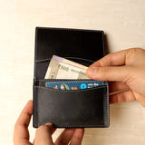 Beth Vegan Leather Mini Wallet Black M1