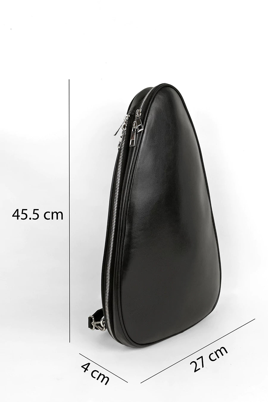 Lightweight, durable pickleball sling bag for game Vanta Black Measurement