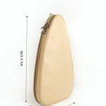 Lightweight, durable pickleball sling bag for game Cream Measurement