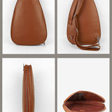 Lightweight, durable pickleball sling bag for game Tan Details