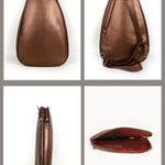 Lightweight, durable pickleball sling bag for game Mahogany Details