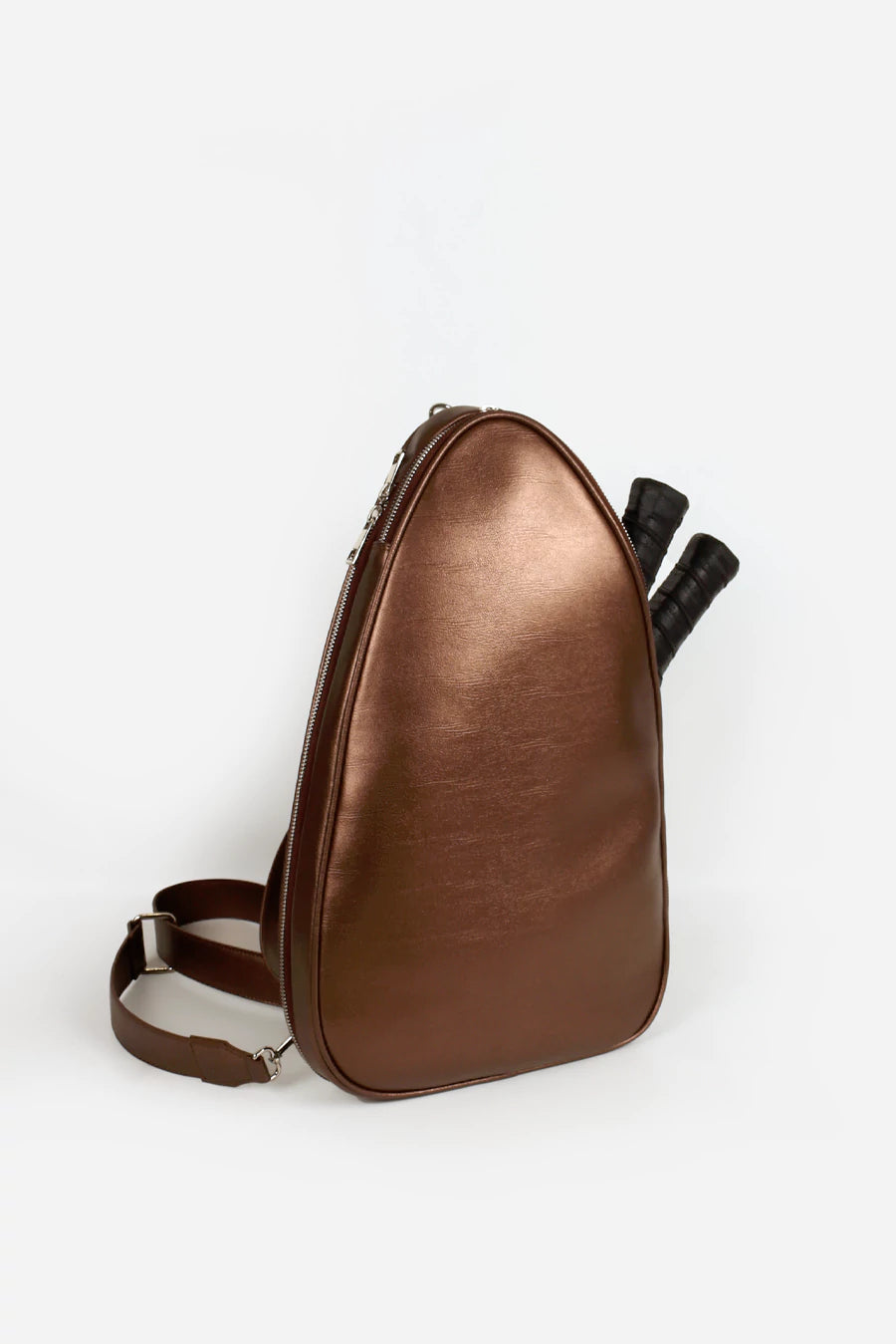 Lightweight, durable pickleball sling bag for game Mahogany Lifestyle 2