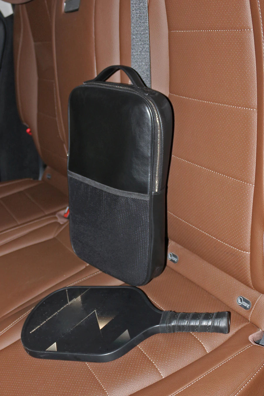 carry all your gaming gear in style in our cruelty free paddle bag black lifestyle 1