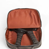 carry all your gaming gear in style in our cruelty free paddle bag black lifestyle 3