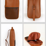 carry all your gaming gear in style in our cruelty free paddle bag tan detail