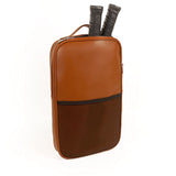 carry all your gaming gear in style in our cruelty free paddle bag tan Lifestyle 2