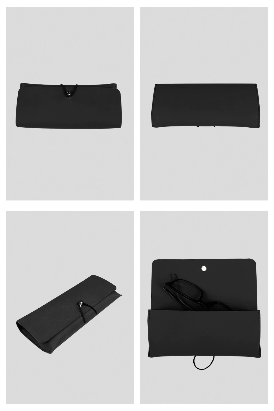 Newell Sunglass Case/ Cover Licorice Detail