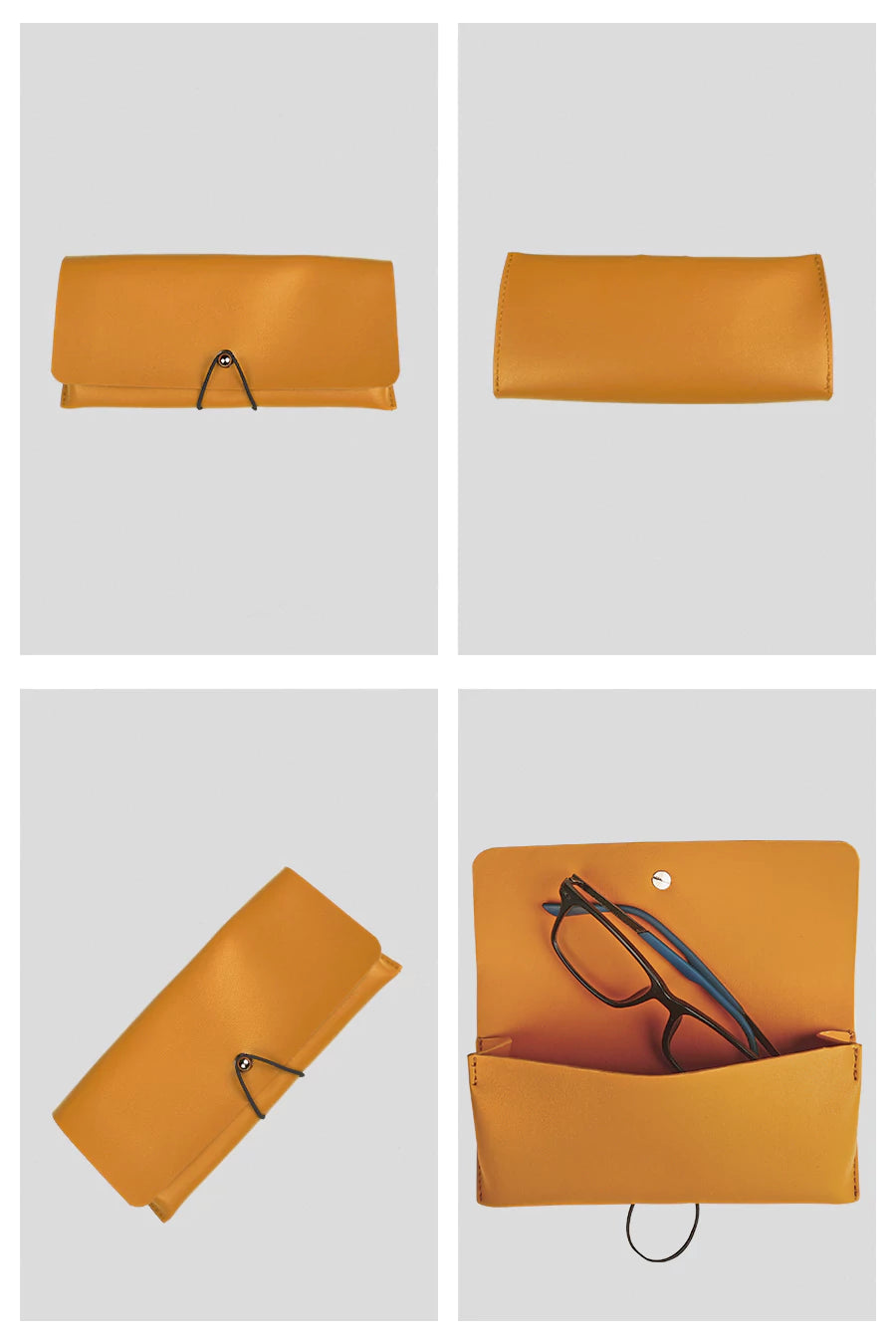 Newell Sunglass Case/ Cover Cherrywood Detail