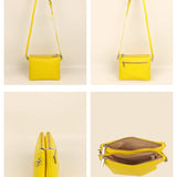 Dual Sling Vegan Leather Women Crossbody Munsel Details