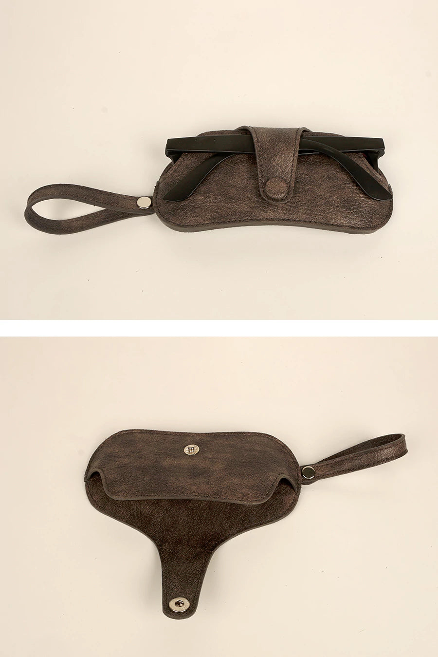 Jace Sling Sunglass Cover Vegan Espresso Lifestyle