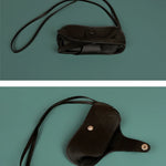 Jace Sling Sunglass Cover Vegan Vanta Black Lifestyle