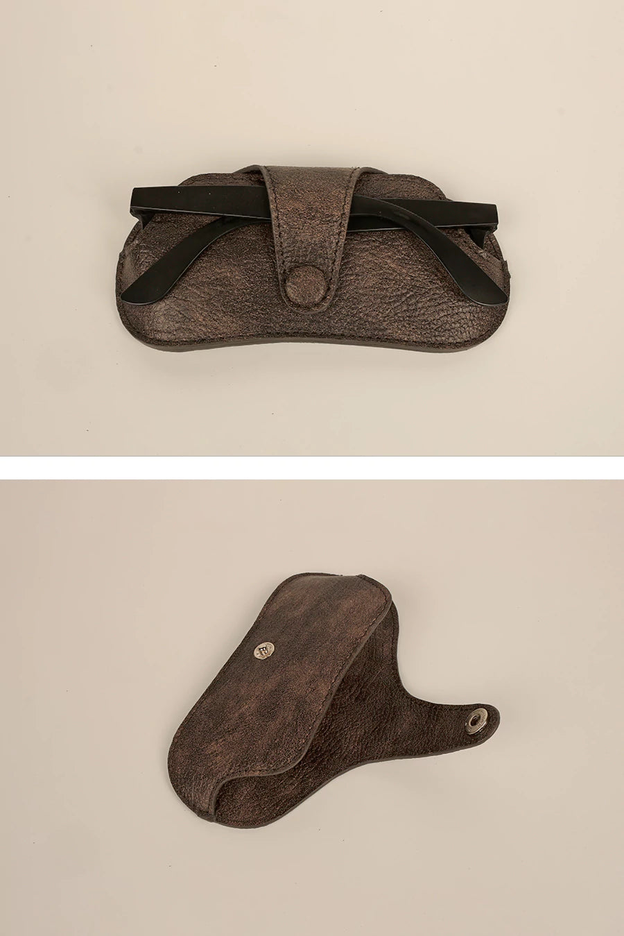Jace Sunglass Cover Vegan Leather Espresso Lifestyle
