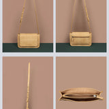 Alice Vegan Leather Women Sling Bag Poreclain Detail