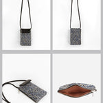 Grace Handloom Mobile Sling Horizon Blue Details