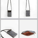 Grace Handloom Mobile Sling Horizon Blue Details