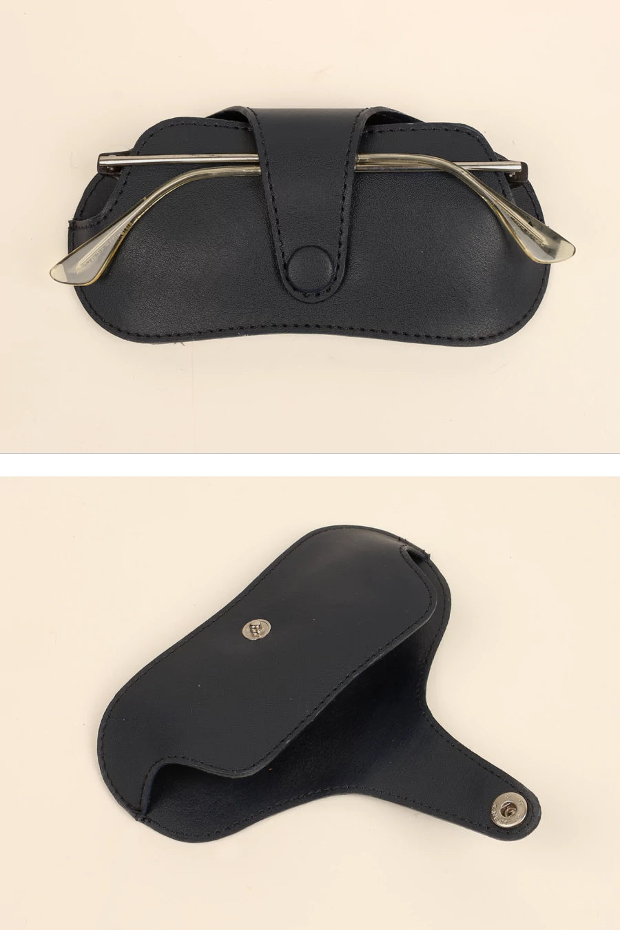 Jace Sunglass Cover Vegan Leather Cloud Burst Details
