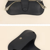 Jace Sunglass Cover Vegan Leather Cloud Burst Details