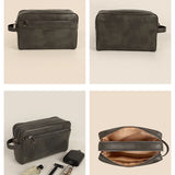 Men Vegan Travel toiletry bag anchor details