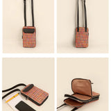 Vertical Handloom Mobile Pouch