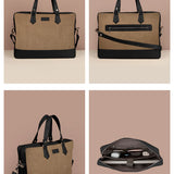 Ross Soft Jute 15 Inch Laptop Bag for Men