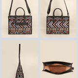 Charlotte Handloom Box Tote Bag