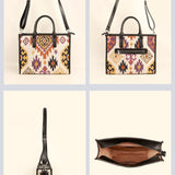 Charlotte Handloom Box Tote Bag