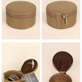 Rogate Large Vegan Leather Watch Case Gilt Detail