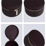 Rogate Large Vegan Leather Watch Case Wenge Detail