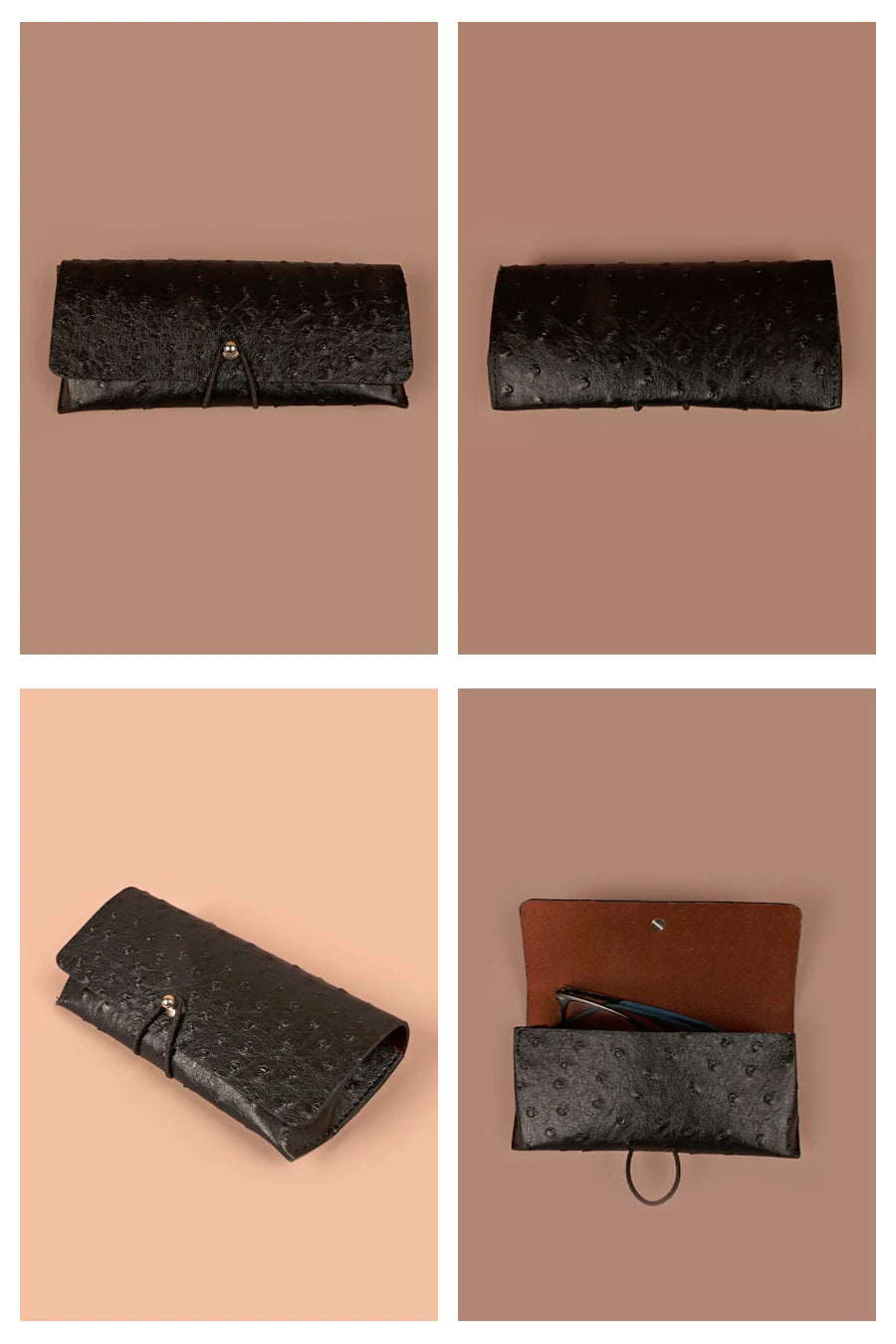 Newell Sunglass Case/ Cover Ost Black Detail