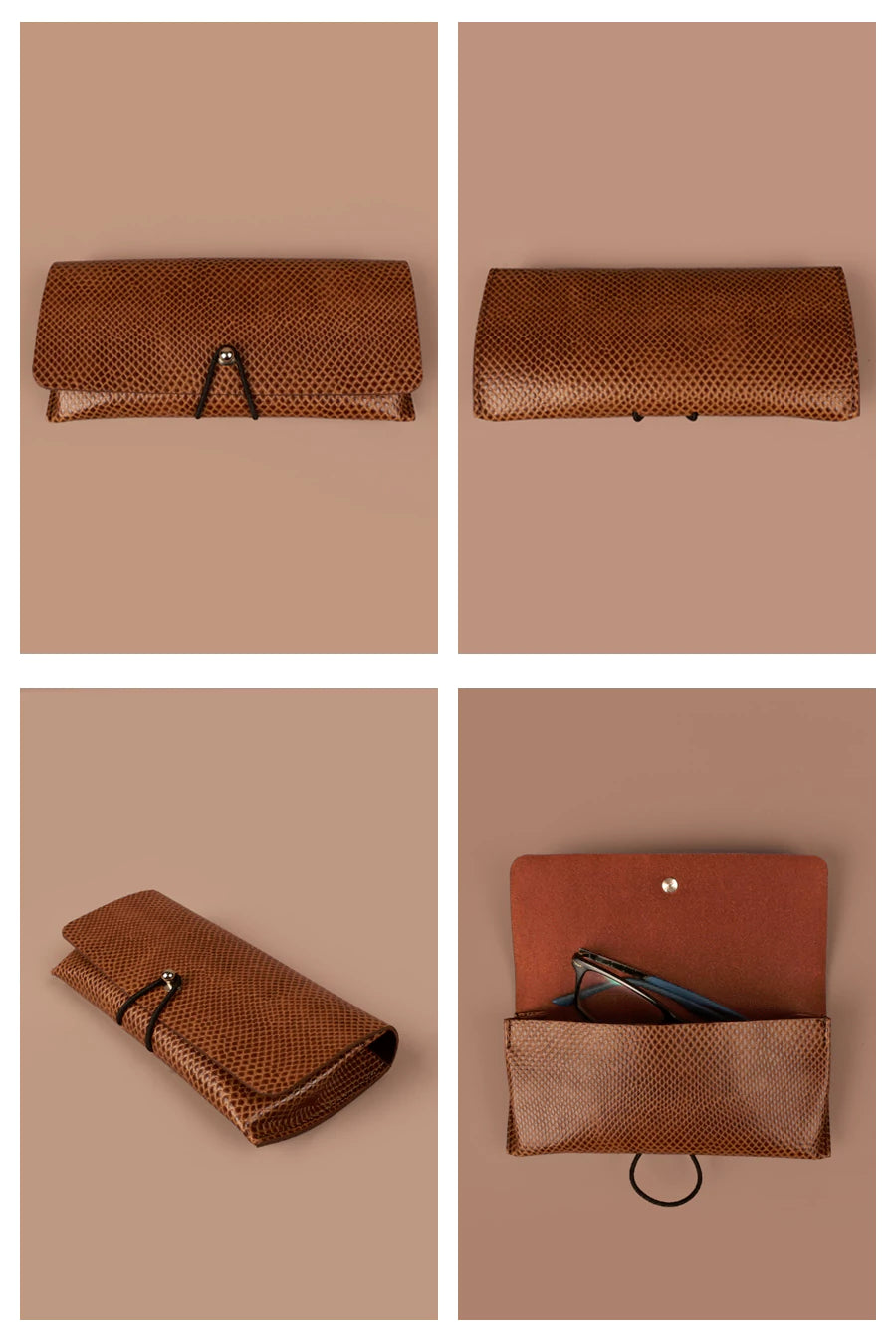 Newell Sunglass Case/ Cover Sienna Detail